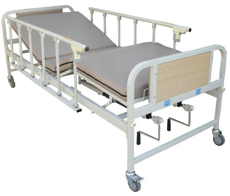 Giường bệnh viện đa chức năng với giường nệm lưới
