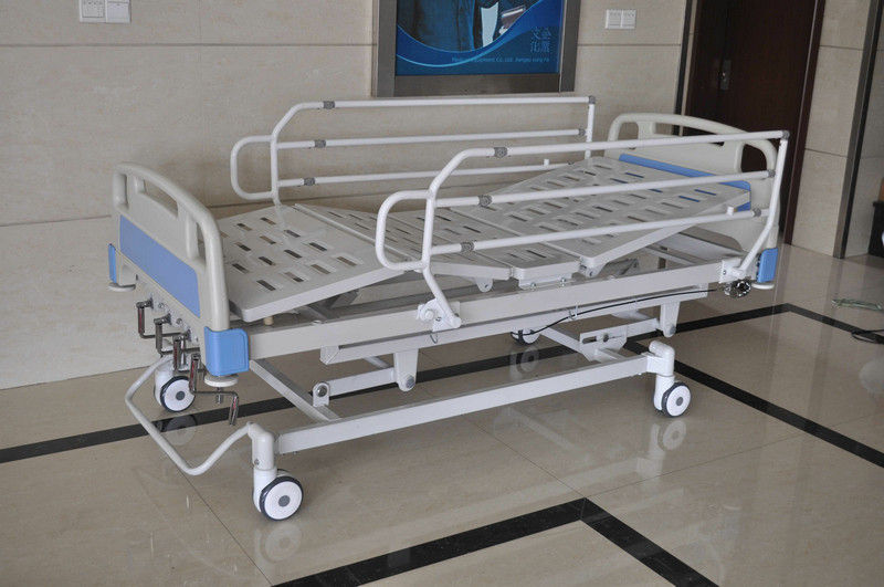 Có thể điều chỉnh Folding Manual Bệnh viện Bed Đối với xe cứu thương Với chức năng CPR