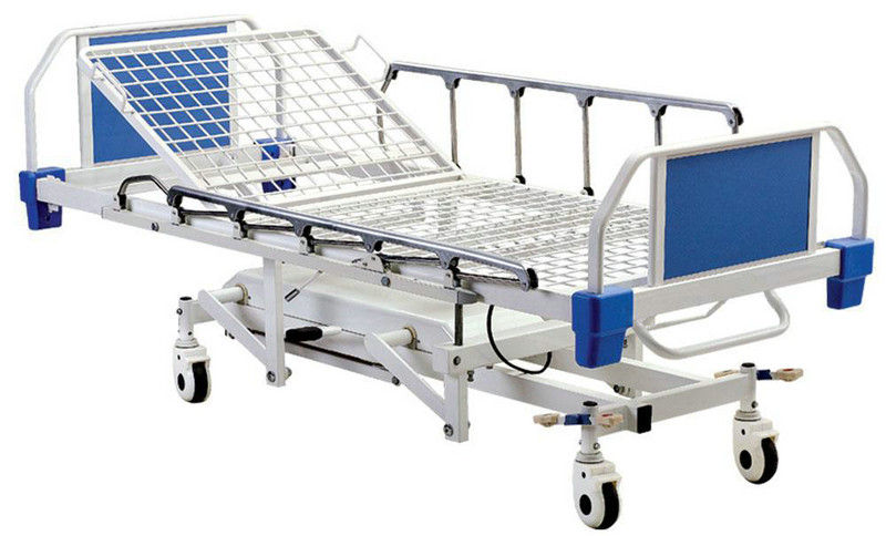 4 giường bệnh nhân bệnh nhân y tế thủy lực với đường ray hợp kim nhôm