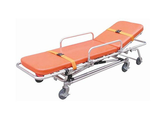 Gấp Cáng cấp cứu bệnh nhân của bệnh viện với tựa lưng có thể điều chỉnh