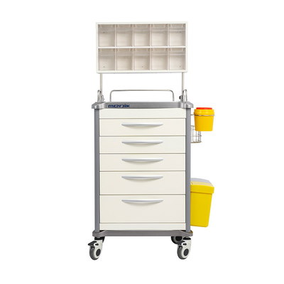 Xe đẩy thuốc y tế bệnh viện có thể mở rộng, xe đẩy lưu trữ y tế nghiêng