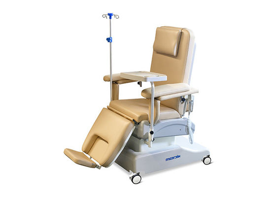 Ghế hiến máu truyền máu y tế điện trên bánh xe Tải trọng 240kgs