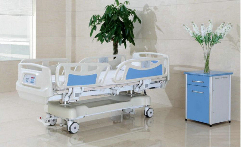 Bệnh viện bệnh nhân giường ICU cho sử dụng nhà, đầu ABS và bảng chân
