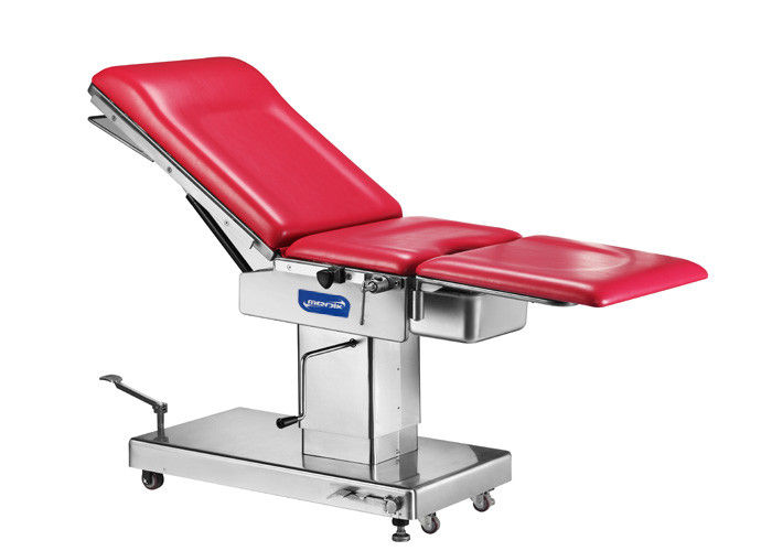 Thép không gỉ điện phụ khoa ghế chân chuyển đổi cho Obstetric Birthing